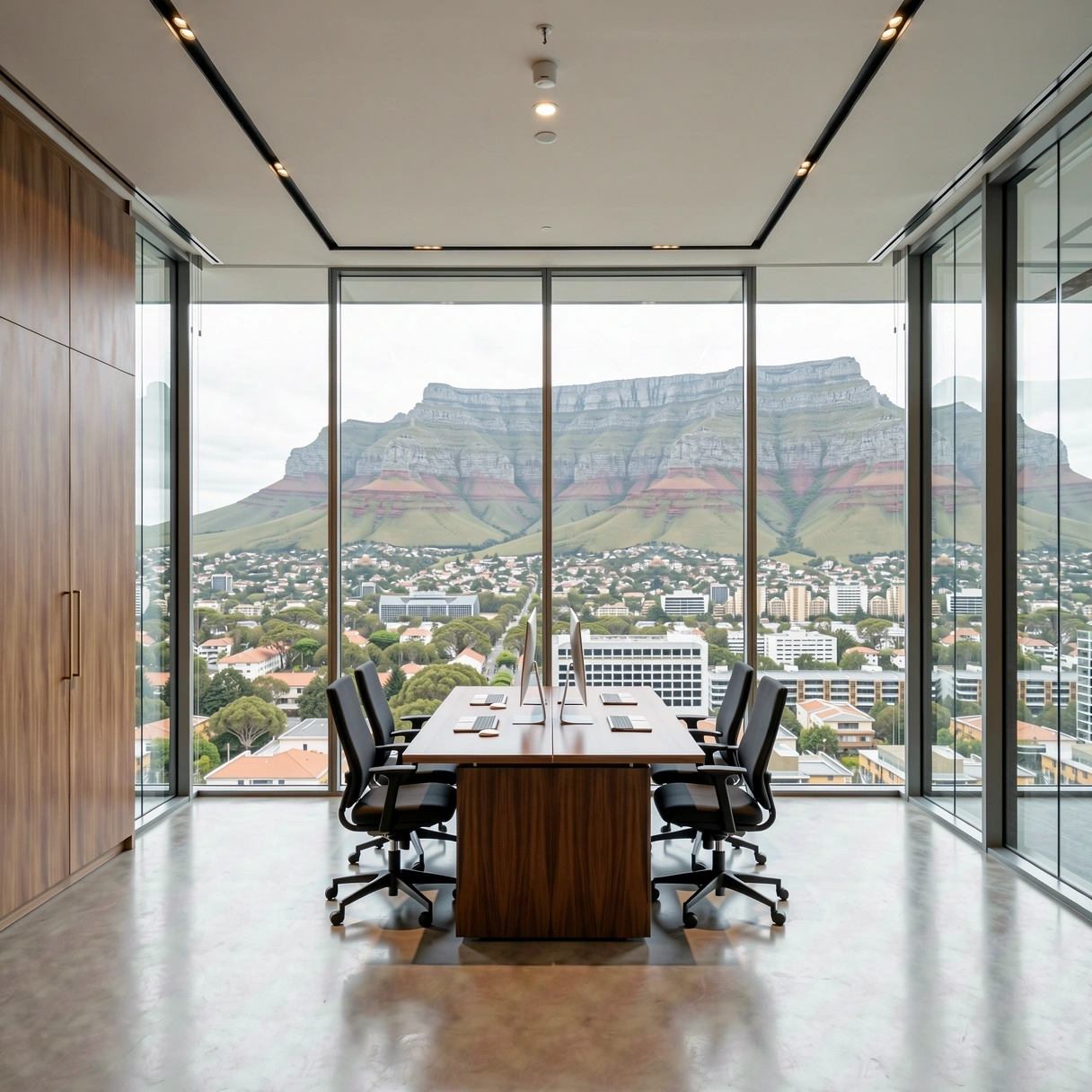 Professional finance environment in Cape Town